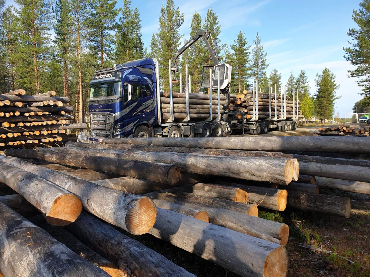 Puutavarankuljetusta Keski-Suomen alueella, Markku Häyrinen Ky